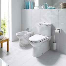 Laufen Pro - Cuvette WC combinée, 700x360 mm, évacuation arrière/bas, avec LCC, blanc H8249554000001
