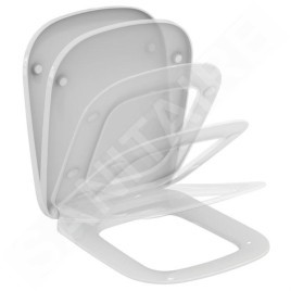 Ideal Standard Esedra - Abattant de toilette, blanc T318201