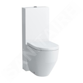Laufen Pro - WC à poser 530x360 mm, évacuation arrière/par le bas, avec LCC, blanc H8229524000001