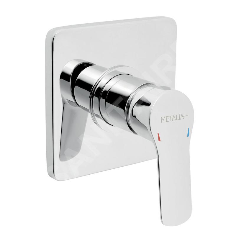 Novaservis Metalia 54 - Mitigeur de douche encastré, avec corps d’encastrement, chrome 54050,0