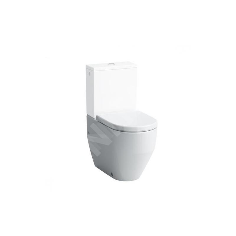 Laufen Pro - Cuvette WC combinée à poser, 650x360 mm, évacuation arrière/bas, blanc H8259520000001