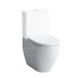 Laufen Pro - Cuvette WC combinée à poser, 650x360 mm, évacuation arrière/bas, blanc H8259520000001