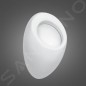 Laufen Il Bagno Alessi One - Urinoir à aspiration sans couvercle, arrivée d'eau arrière, avec LCC, blanc H8409754000001 Laufen Il Bagno Alessi One - Urinoir à aspiration sans couvercle, arrivée d'eau arrière, avec LCC, blanc H8409754000001