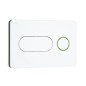 Jika Modul - Plaque de déclenchement PL8, blanc/vert H8936460000001 Jika Modul - Plaque de déclenchement PL8, blanc/vert H8936460000001