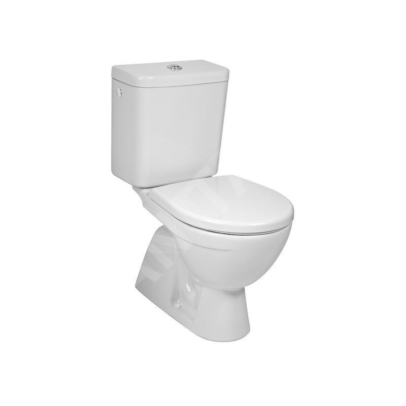 Jika Lyra plus - WC combiné, Dual Flush, remplissage par le bas, blanc H8263870002421