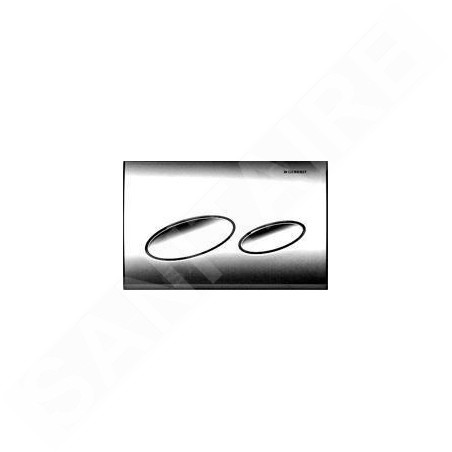 Geberit Kappa - plaque de déclenchement KAPPA 20, chrome brillant 115.228.21.1