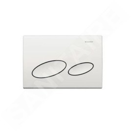 Geberit Kappa - Plaque de déclenchement KAPPA 20, blanc 115.228.11.1