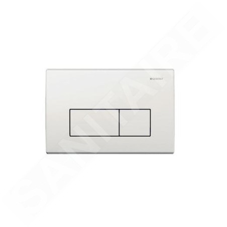Geberit Kappa - Plaque de déclenchement KAPPA 50, blanc 115.260.11.1