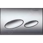 Geberit Kappa - Plaque de déclenchement KAPPA 20, chrome mat 115.228.46.1