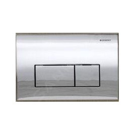 Geberit Kappa - Plaque de déclenchement KAPPA 50, chrome brillant 115.260.21.1