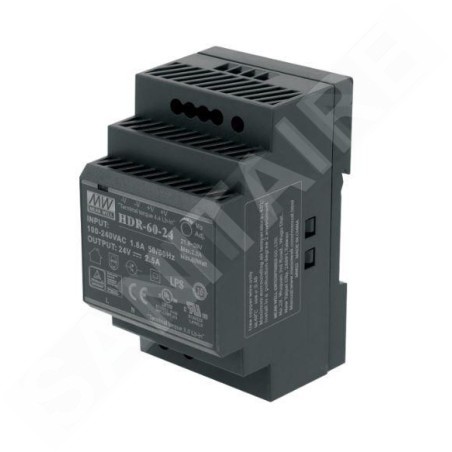 Sanela Sources d’alimentation - Source d’alimentation 24 V pour fixation sur rail DIN SLZ 04Z