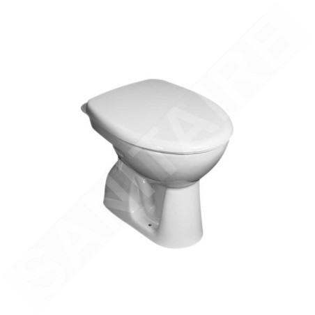 Jika Zeta - WC sur pied, évacuation verticale, blanc H8223970000001