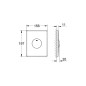 Grohe Skate - Bouton de commande en acier inoxydable 38672SD0