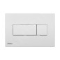 Ravak UNI - Plaque de déclenchement pour 2 volumes de chasse, blanc X01457 Ravak UNI - Plaque de déclenchement pour 2 volumes de chasse, blanc X01457