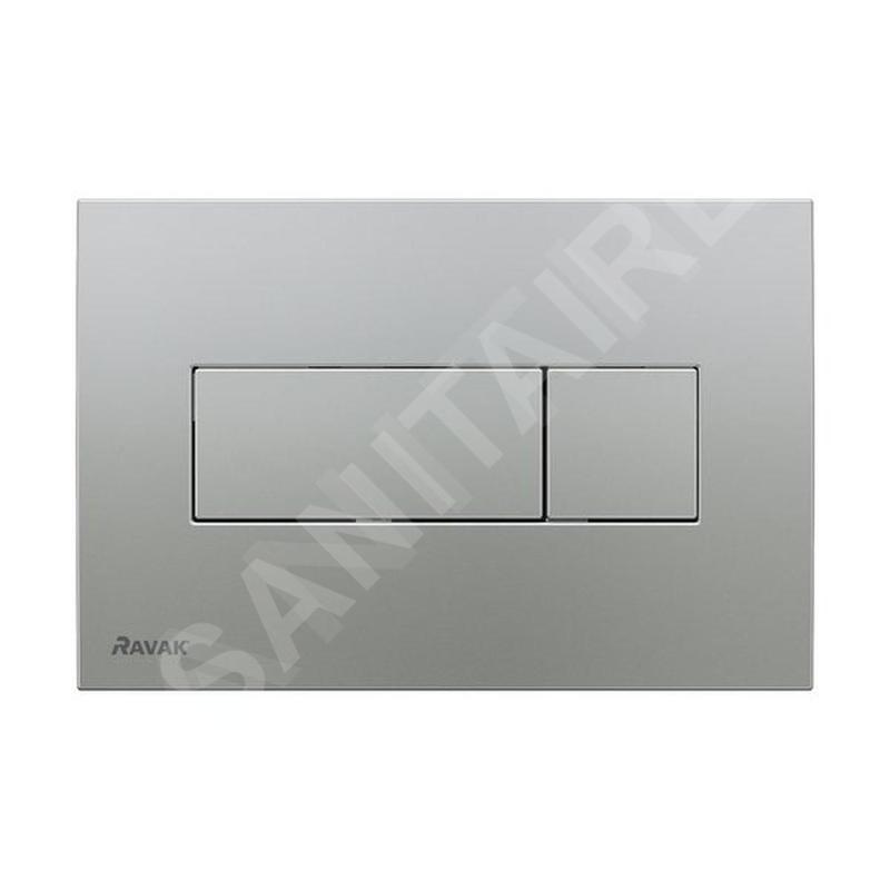 Ravak UNI - Plaque de déclenchement pour WC, satin X01456 Ravak UNI - Plaque de déclenchement pour WC, satin X01456