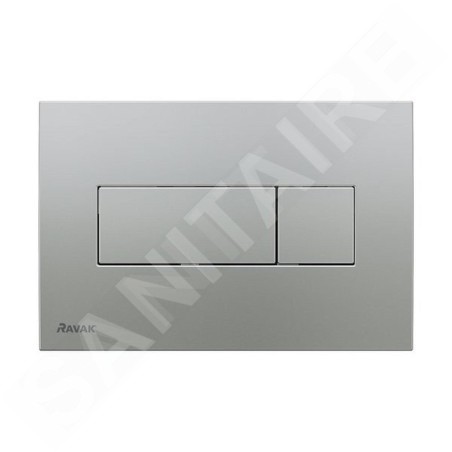 Ravak UNI - Plaque de déclenchement pour WC, satin X01456