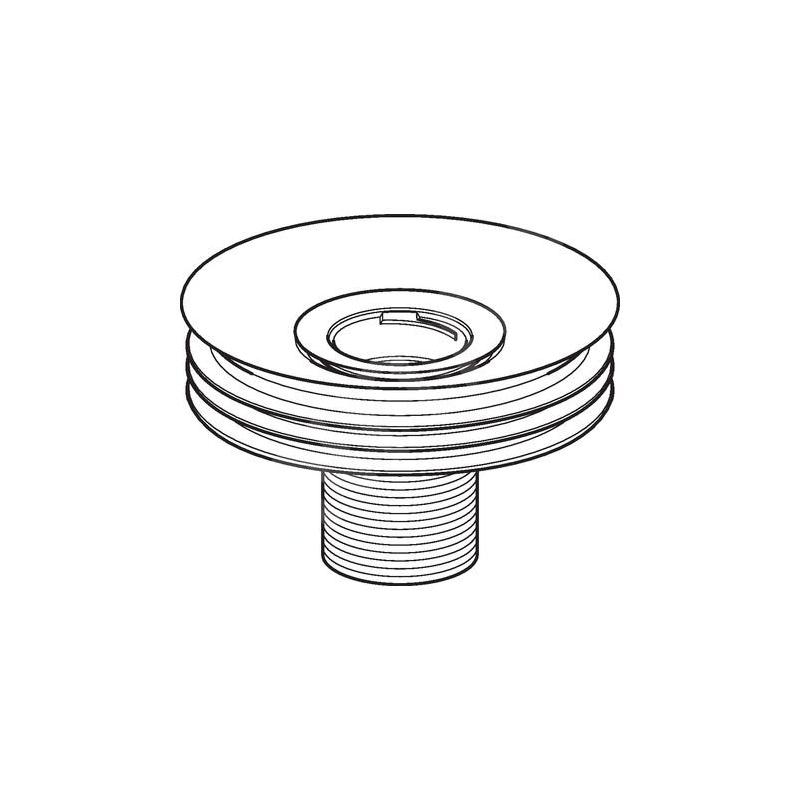 Geberit Accessoires - Adaptateur de siphon pour urinoirs sans eau, diamètre : 125 mm 116.062.00.1 Geberit Accessoires - Adaptateur de siphon pour urinoirs sans eau, diamètre : 125 mm 116.062.00.1