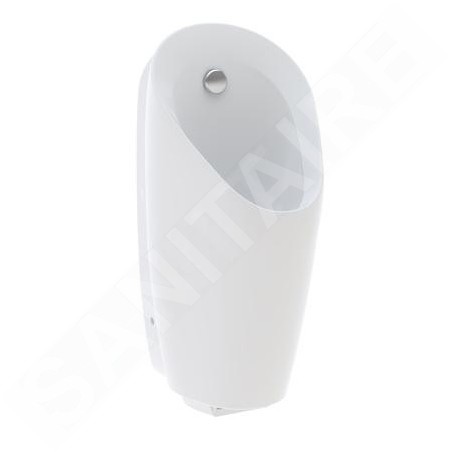 Geberit Urinoirs - Urinoir Preda pour commande intégrée, blanc 116.075.00.1