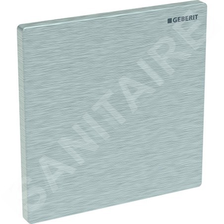 Geberit Accessoires - Plaque de recouvrement pour commande de chasse d'eau pour urinoir, acier inoxydable 116.069.FW.1