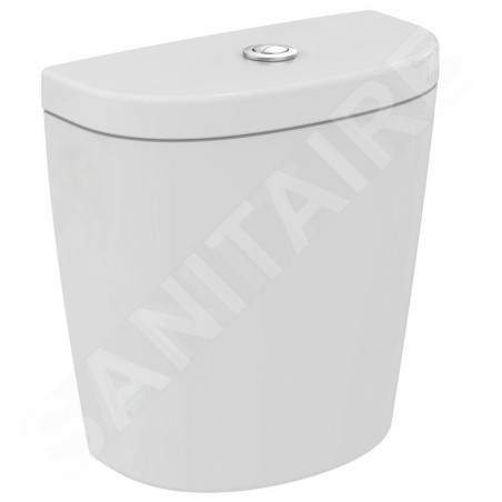 Ideal Standard Connect - Réservoir Arc 3/6 l alimentation inférieure, blanc E785601