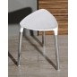 Sapho Gedy Yannis - Tabouret 370x435x323 mm, blanc 217202