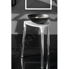 Sapho Gedy Yannis - Tabouret 370x435x323 mm, blanc 217202