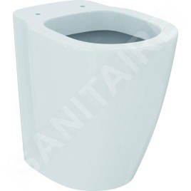 Ideal Standard Connect Freedom - Toilettes sur pied Plus 6, avec Ideal Plus, blanc E6072MA