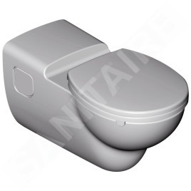Ideal Standard Contour 21 - Toilettes suspendues adaptées aux personnes à mobilité réduite, Rimless, blanc S306901