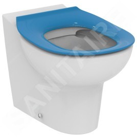 Ideal Standard Contour 21 - Toilettes pour enfants sur pied, Rimless, blanc S312601