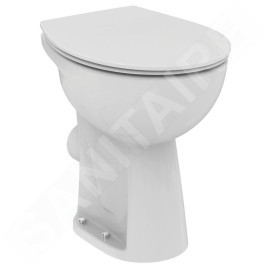 Ideal Standard Contour 21 - Toilette sur pied adaptées aux personnes à mobilité réduite, vidange arrière, blanc P239901