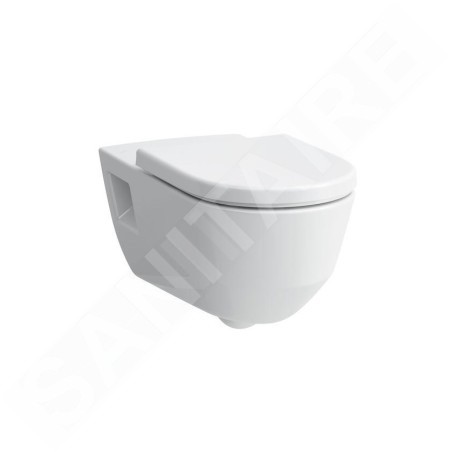 Laufen Pro Liberty - WC suspendus adaptés aux personnes à mobilité réduite, 700x360 mm, Rimless, blanc H8219600000001