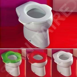 Laufen Florakids - WC à poser, 295x385 mm, chasse d'eau plate, blanc H8220360000271