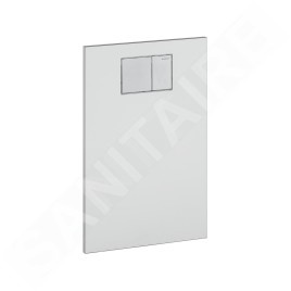 Geberit AquaClean - Plaque de recouvrement avec commande intégrée pour sièges de bidet, blanc alpin 115.322.11.1