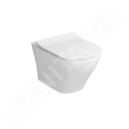 Ravak Classic - WC suspendu, RimOff, blanc X01671