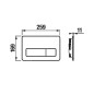 Jika Modul - Bouton de commande sans contact PL3-E, inox H8906560000001