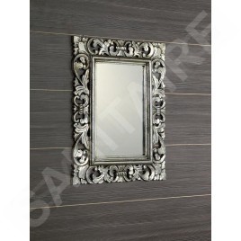Sapho Miroirs - Miroir dans un cadre, 600 x 800 mm, argent IN115
