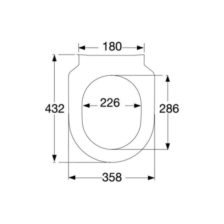 Villeroy & Boch Subway 2.0 - Abattant WC SlimSeat, SoftClosing, Pergamon 9M78S1R3