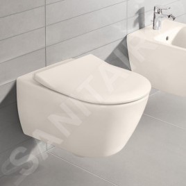 Villeroy & Boch Subway 2.0 - WC suspendu, DirectFlush, CeramicPlus, Pergamon 5614R0R3