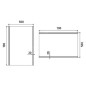 Nimco Miroirs - Miroir de salle de bains LED 500 x 700 mm, carré, aluminium ZP 11001 Nimco Miroirs - Miroir de salle de bains LED 500 x 700 mm, carré, aluminium ZP 11001