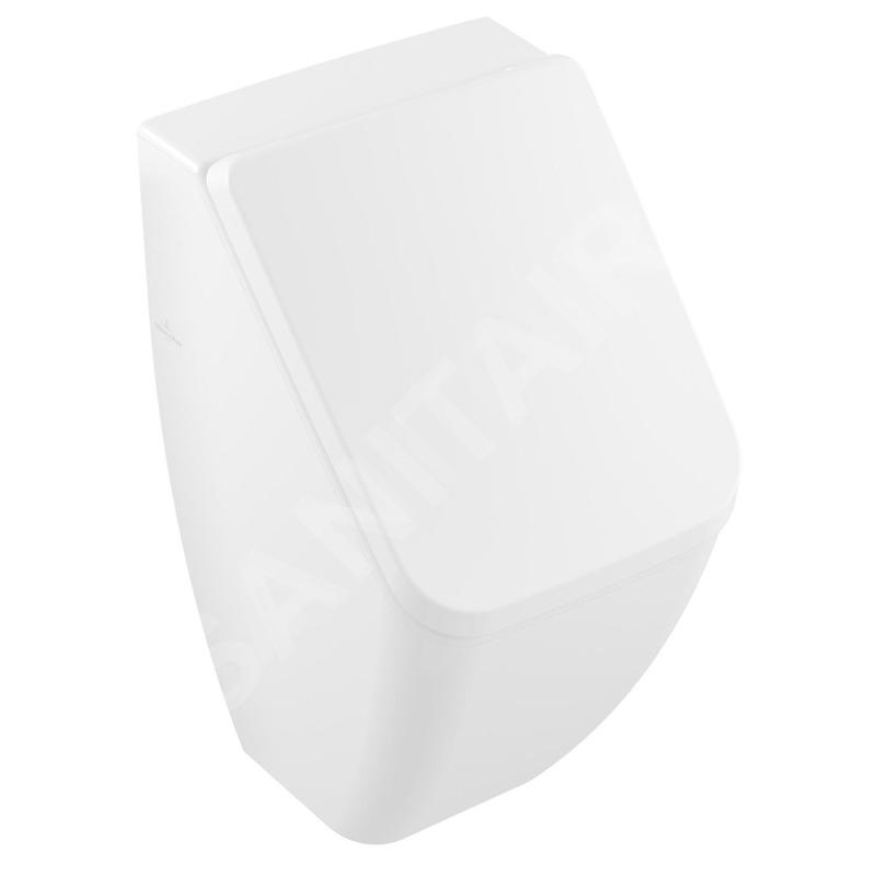Villeroy & Boch Venticello - Abattant d’urinoir, SoftClosing, Stone White 8M10S1RW