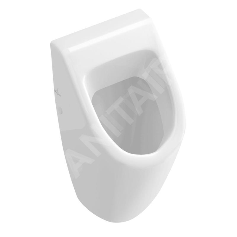 Villeroy & Boch Subway - Urinoir à action siphonique, alimentation dissimulée, CeramicPlus, Stone White 751300RW Villeroy & Boch Subway - Urinoir à action siphonique, alimentation dissimulée, CeramicPlus, Stone White 751300RW