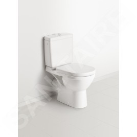 Villeroy & Boch O.novo - cuvette de WC Compact, sortie arrière, DirectFlush, blanc alpin 5689R001
