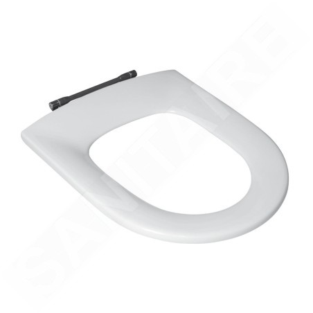 Villeroy & Boch O.novo - Abattant WC sans couvercle, blanc alpin 9M636101