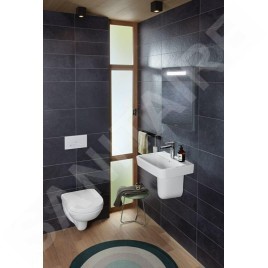 Villeroy & Boch O.novo - WC suspendu Compact, CeramicPlus, blanc alpin 568810R1