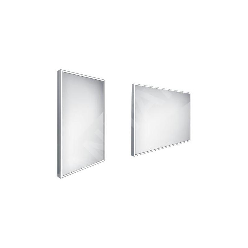 Nimco Miroirs - Miroir avec éclairage LED, 400x600 mm, aluminium ZP 13000 Nimco Miroirs - Miroir avec éclairage LED, 400x600 mm, aluminium ZP 13000