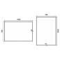 Nimco Miroirs - Miroir avec éclairage LED, 1000x700 mm, aluminium ZP 13004 Nimco Miroirs - Miroir avec éclairage LED, 1000x700 mm, aluminium ZP 13004