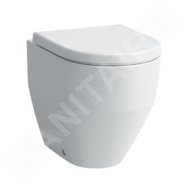 Laufen Pro - WC à poser, évacuation arrière/bas, Rimless, s LCC, blanc mat H8229564000001
