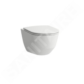 Laufen Pro - WC suspendu avec abattant SLIM, pliable SoftClose, blanc H8669530000001