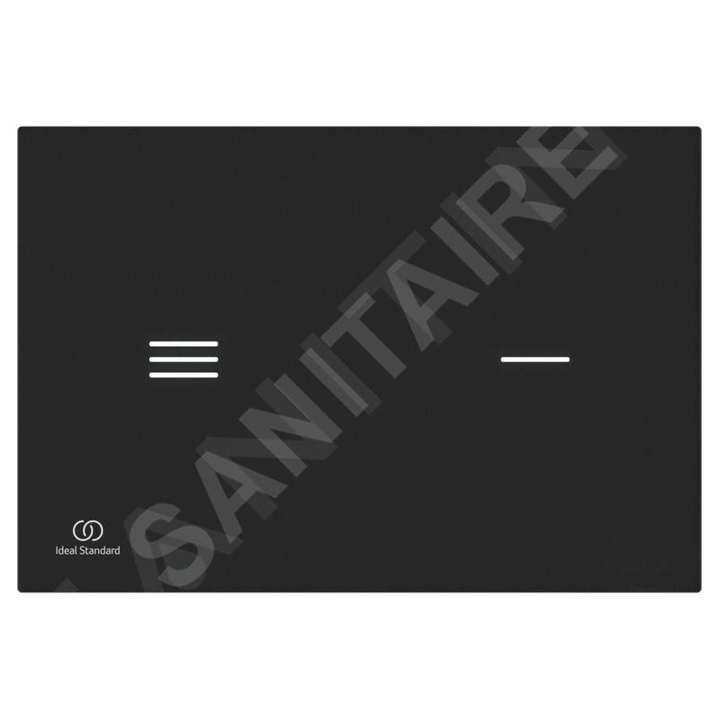 Ideal Standard Symfo - Plaque de déclenchement électronique NT1, noir R0129RX
