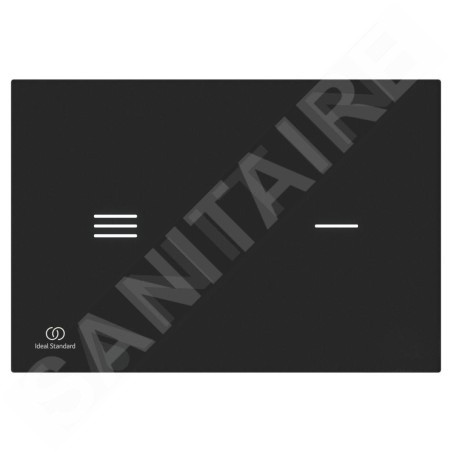 Ideal Standard Symfo - Plaque de déclenchement électronique NT1, noir R0129RX